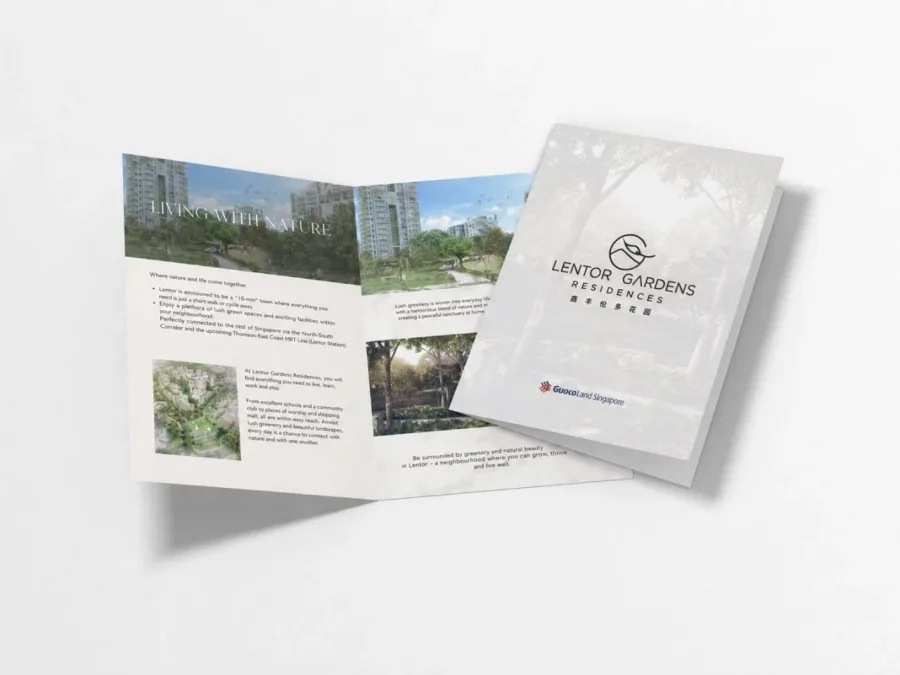 Lentor Gardens Residences brochure cover